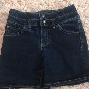 girls size 7/8 medium jean shorts